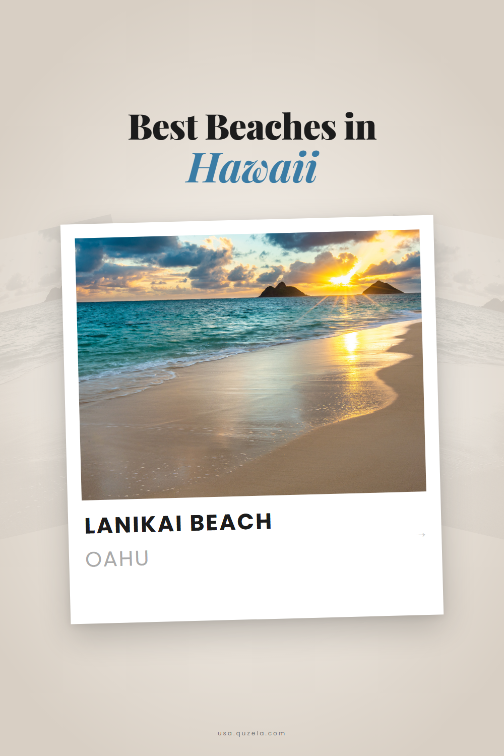 Lanikai Beach — Hawaii