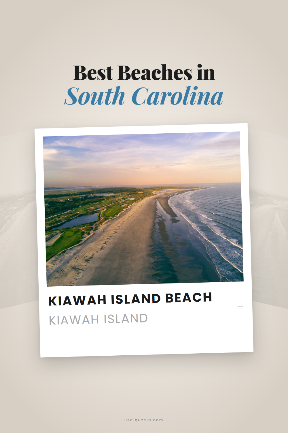 Kiawah Island Beach — South Carolina