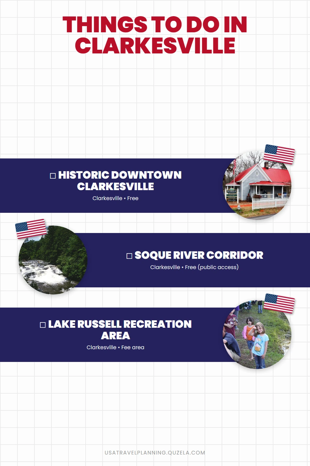 Things to Do in Clarkesville Georgia: Trails & Outdoors checklist