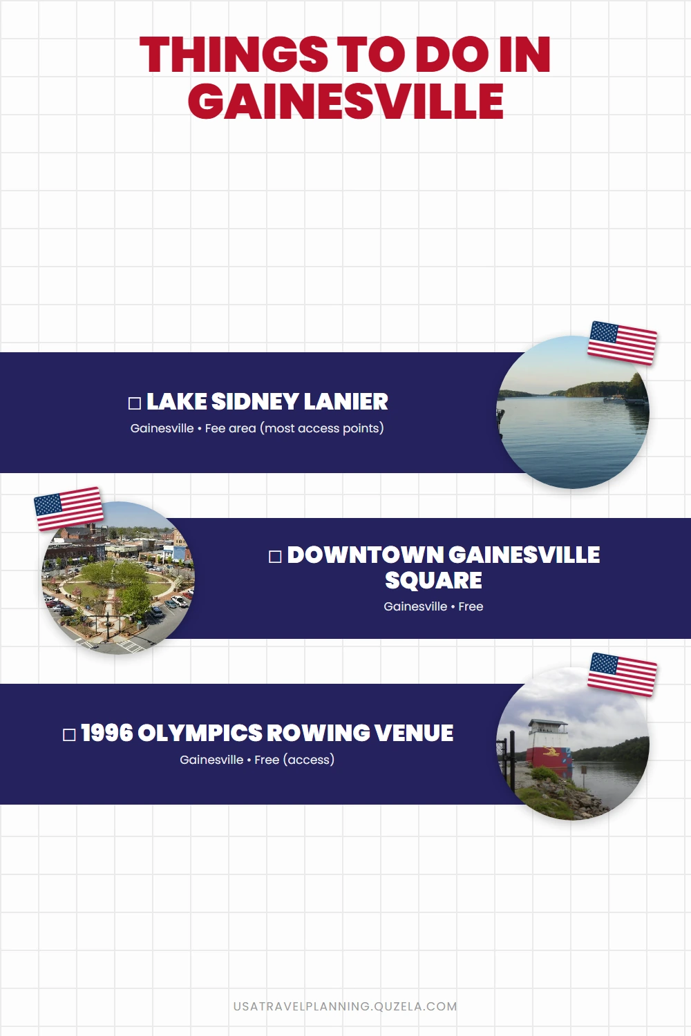 Things to Do in Gainesville, Georgia: Lake Lanier & More checklist