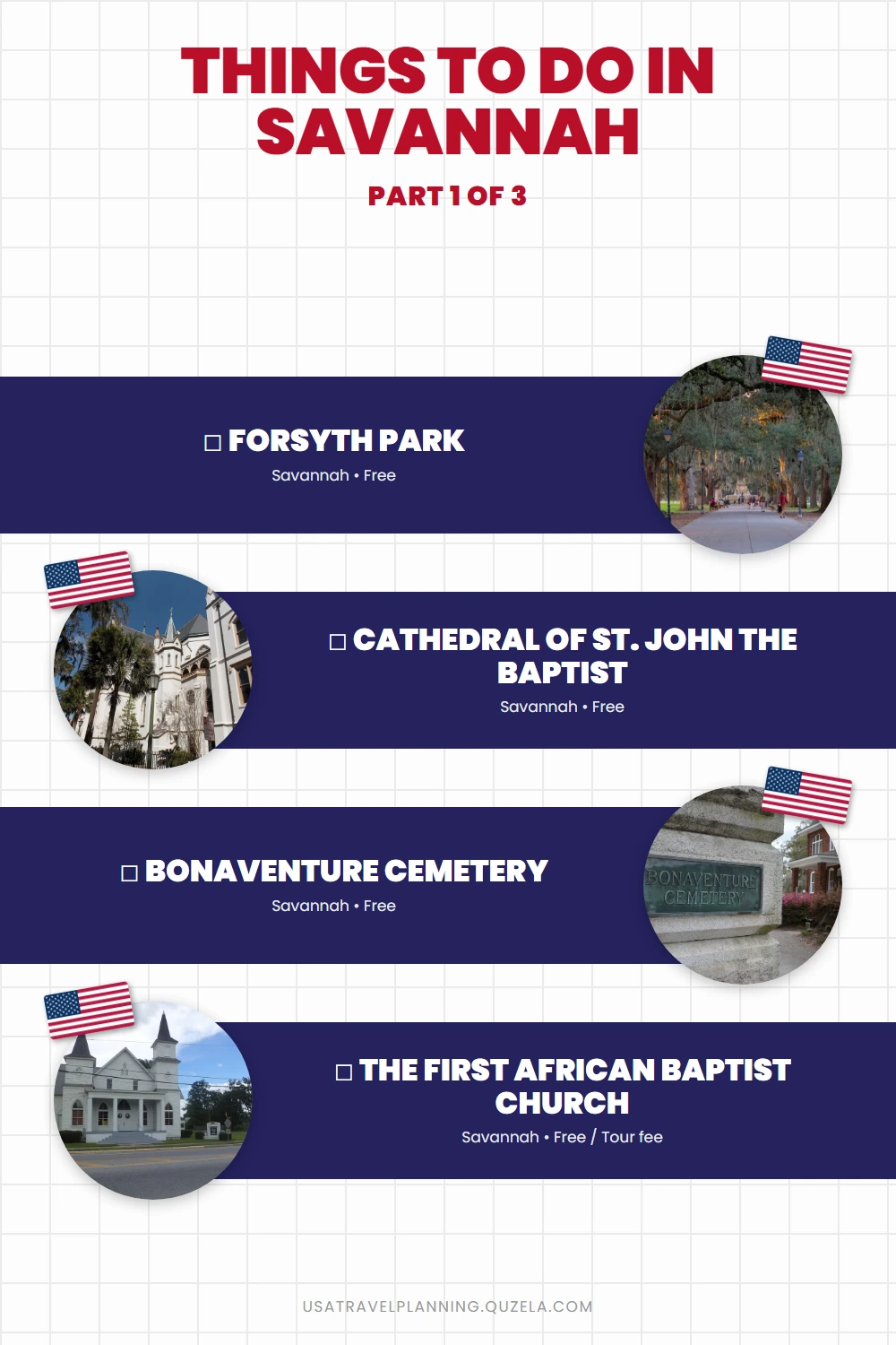 Things to Do in Savannah, Georgia: History, Ghosts & Food checklist part 1