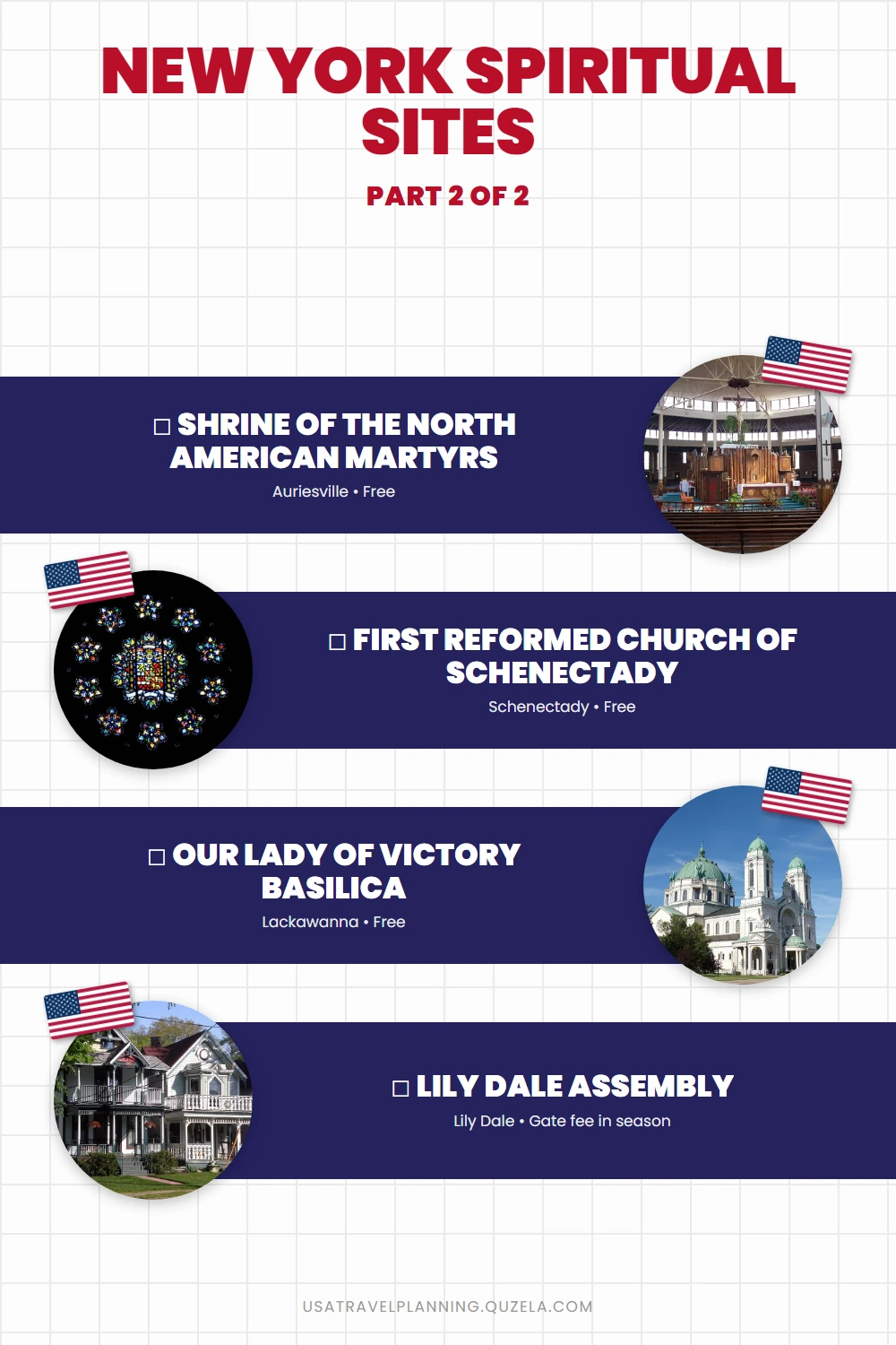 New York Spiritual Sites: Churches, Temples & Sacred Spaces checklist part 2