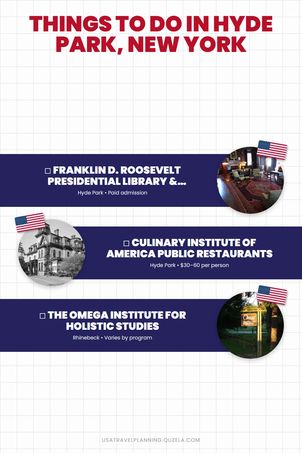 Things to Do in Hyde Park, New York: FDR & Hudson Valley checklist