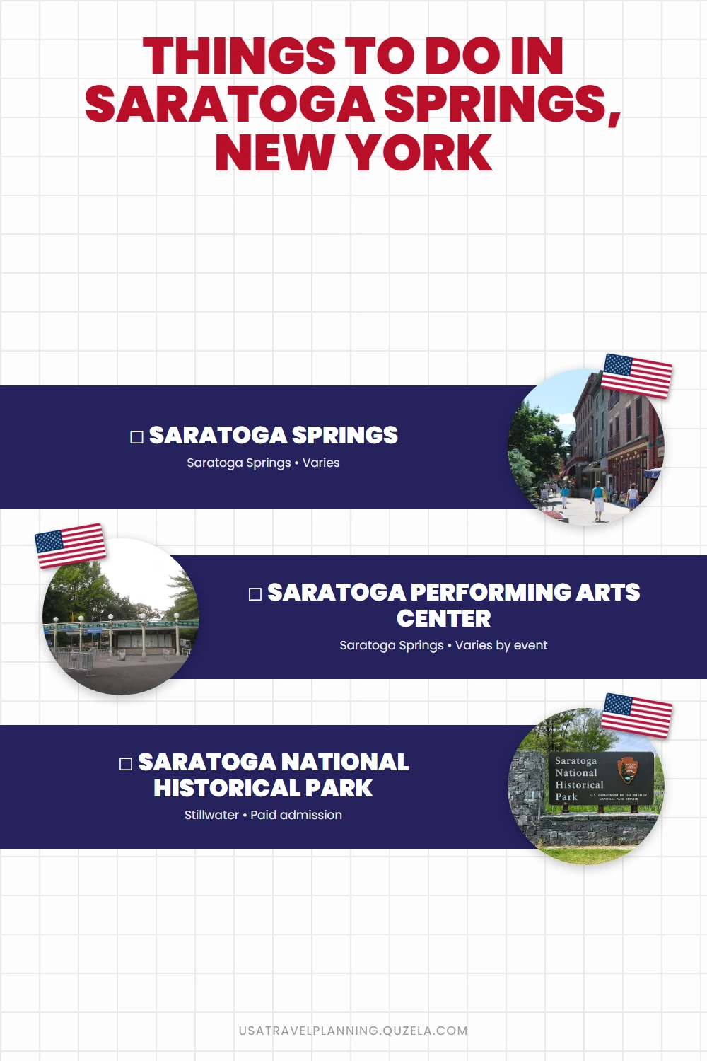 Things to Do in Saratoga Springs, New York: Racing & Arts checklist