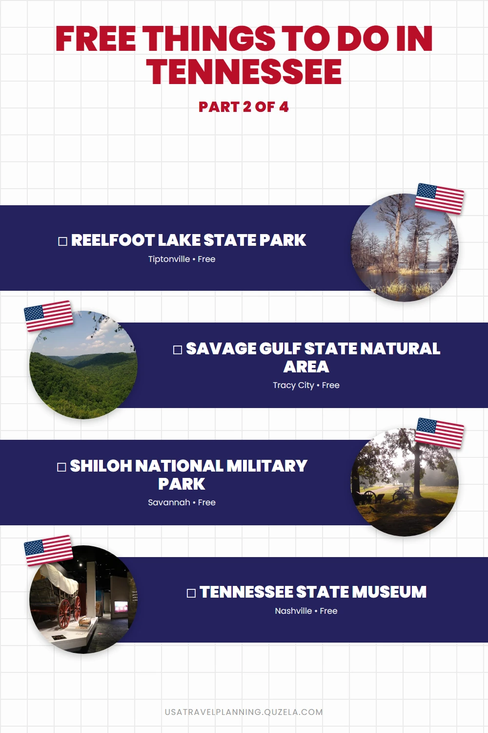 Free Things to Do in Tennessee: 17 No-Cost Attractions checklist part 2