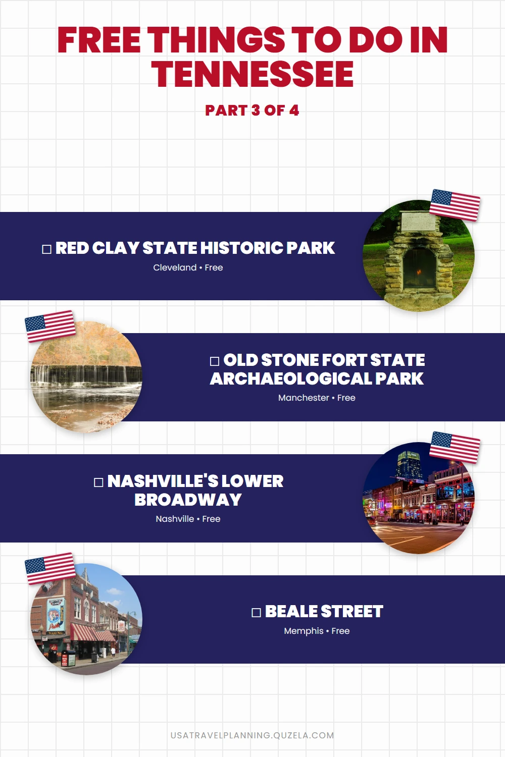 Free Things to Do in Tennessee: 17 No-Cost Attractions checklist part 3