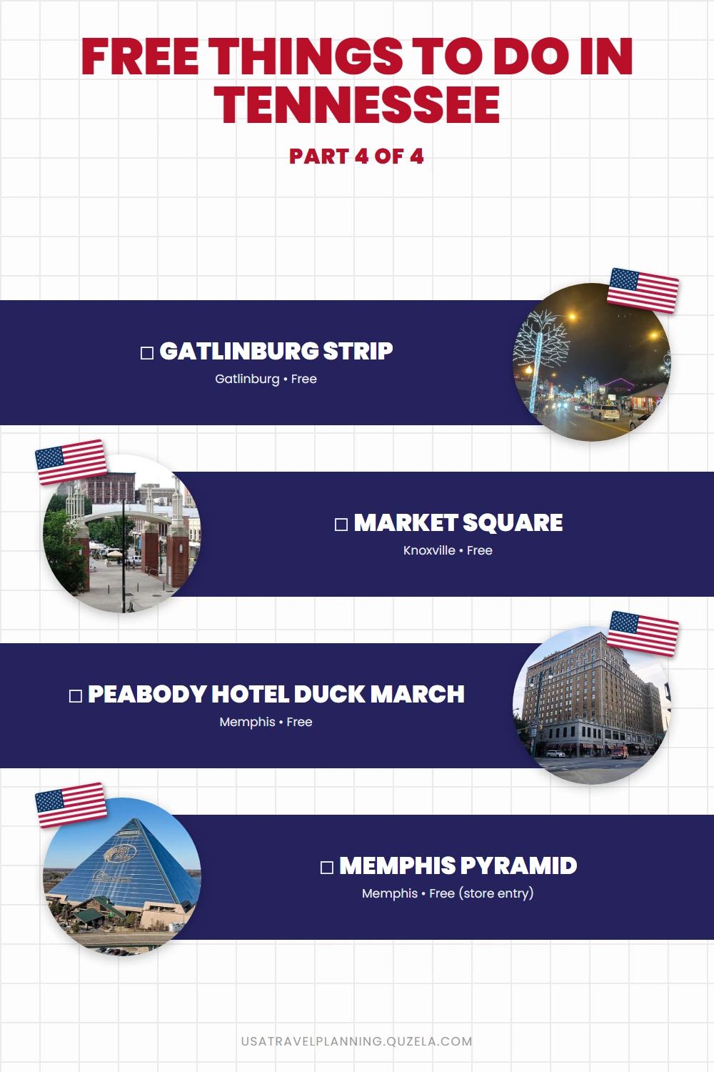 Free Things to Do in Tennessee: 17 No-Cost Attractions checklist part 4
