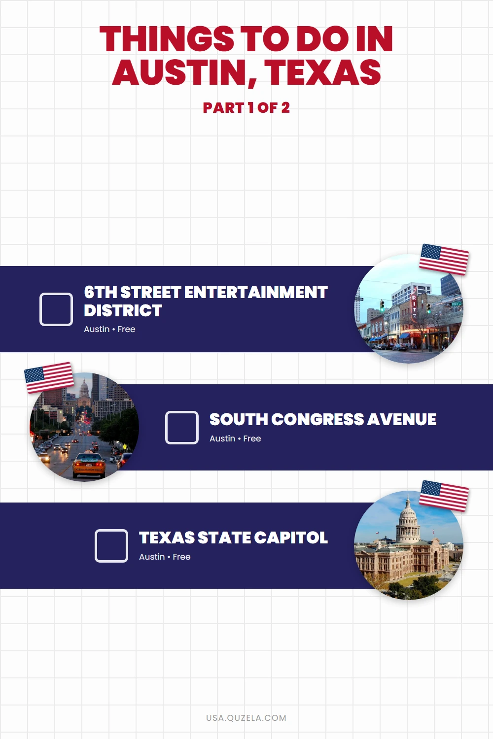 Things to Do in Austin, Texas: Music, History & BBQ checklist part 1