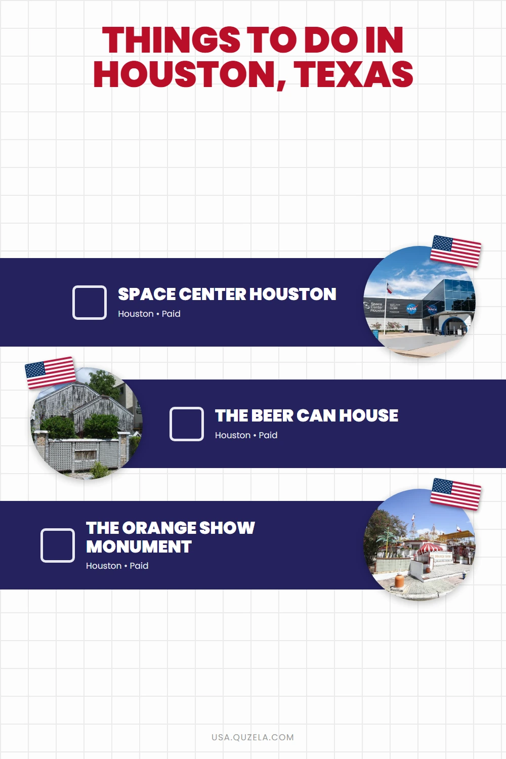 Things to Do in Houston, Texas: Space, Art & Oddities checklist