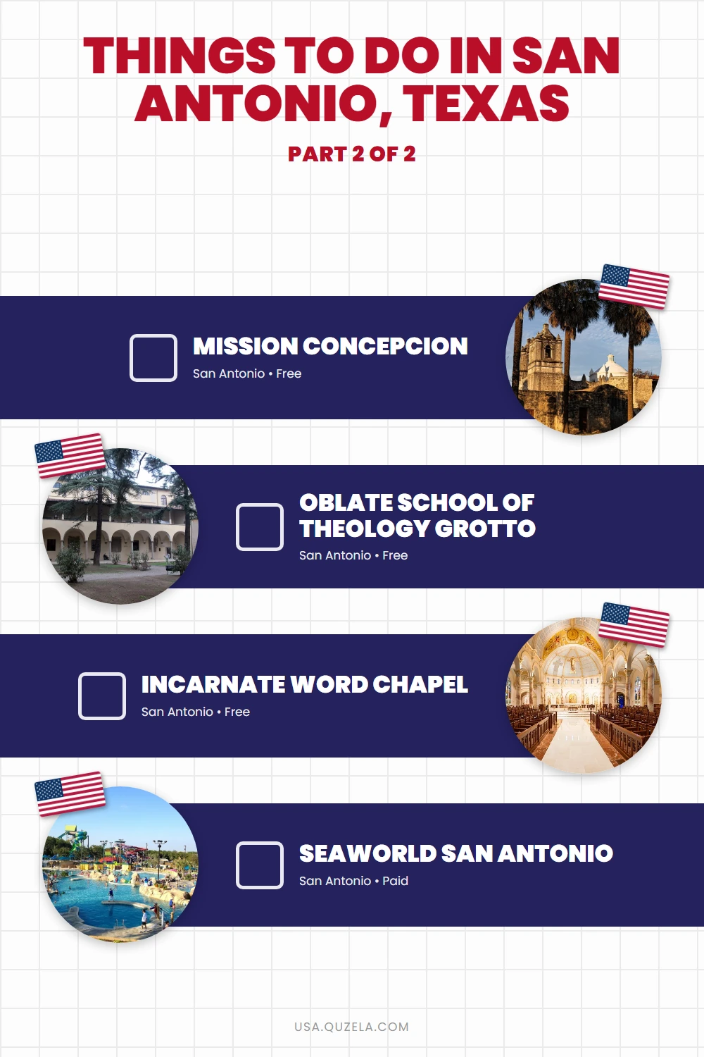 Things to Do in San Antonio, Texas: Missions & River Walk checklist part 2