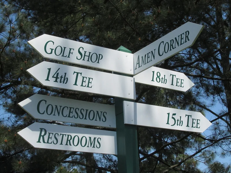 Augusta National Golf Club Exterior (Masters Tournament)