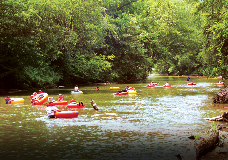 Chestatee River (Gold Panning and Tubing Area)