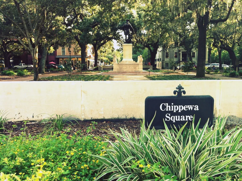 Chippewa Square (Forrest Gump Bench Location)