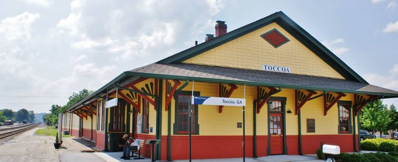 Historic Toccoa Depot (1873)