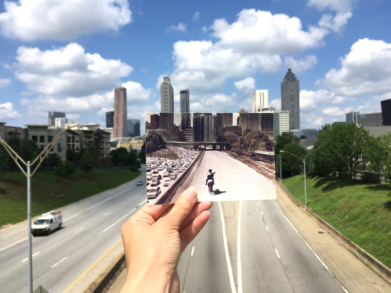 Jackson Street Bridge (The Walking Dead Iconic Shot)