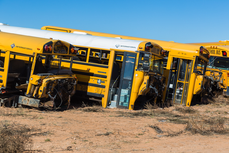 School Bus Graveyard