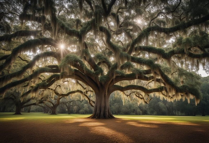 The Big Oak (Ancient Live Oak Tree)