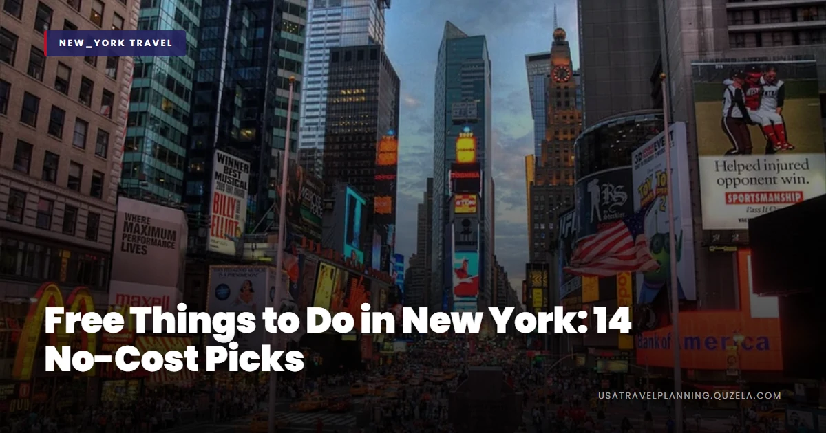 Free Things to Do in New York: 14 No-Cost Picks