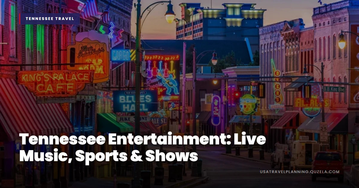 Tennessee Entertainment: Live Music, Sports & Shows