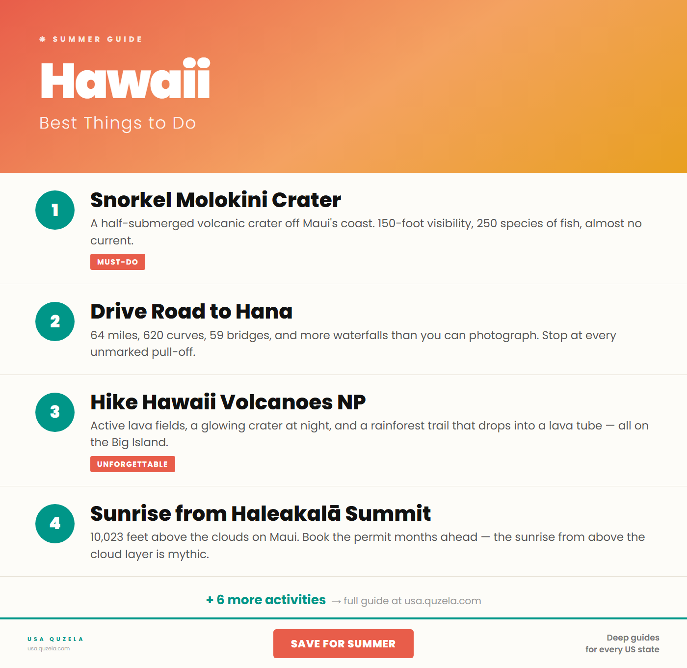Hawaii in Summer — Best Things to Do