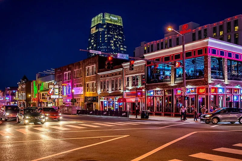 Nashville's Lower Broadway (Honky Tonk Highway)