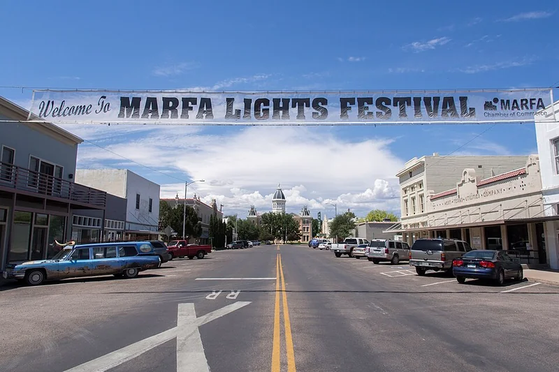 Marfa Lights Viewing Area